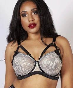 Playful Promises Curve Exclusive Renee Embroidered Underwired Bra B - H