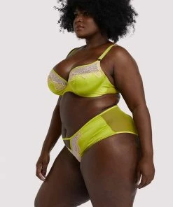 Playful Promises Curve Exclusive Vivi Chartreuse Plunge Bra 10 Playful Promises Curve Exclusive Vivi Chartreuse Plunge Bra