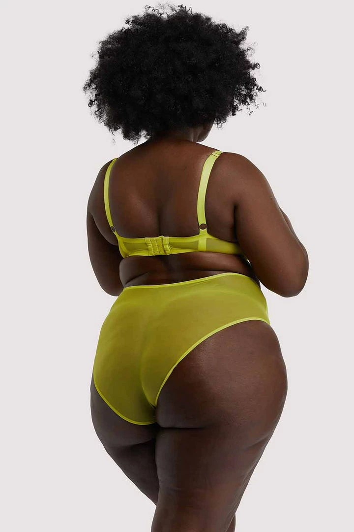 Playful Promises Curve Exclusive Vivi Chartreuse Plunge Bra 5 Playful Promises Curve Exclusive Vivi Chartreuse Plunge Bra