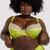 Playful Promises Curve Exclusive Vivi Chartreuse Plunge Bra 1 Playful Promises Curve Exclusive Vivi Chartreuse Plunge Bra