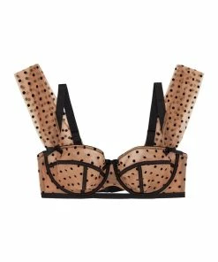 Playful Promises Curve Exclusive Willow Puff Sleeve Bra Outlet
