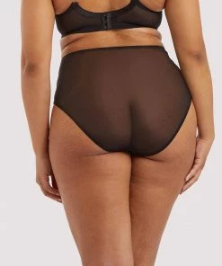 Playful Promises Curve Exclusive Outlet Jules Printed High Waist Knicker