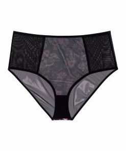 Playful Promises Curve Exclusive Outlet Jules Printed High Waist Knicker