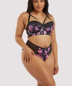 Playful Promises Curve Exclusive Outlet Jules Printed High Waist Knicker