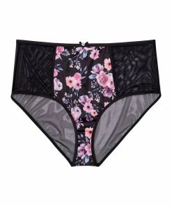 Playful Promises Curve Exclusive Outlet Jules Printed High Waist Knicker