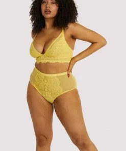 Gabi Fresh X Playful Promises Gabi Fresh Bella Lemon High Waist Brief Everyday Lingerie