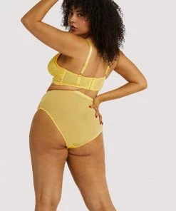 Gabi Fresh X Playful Promises Gabi Fresh Bella Lemon High Waist Brief Everyday Lingerie