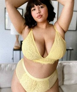 Gabi Fresh X Playful Promises Gabi Fresh Bella Lemon High Waist Brief Everyday Lingerie