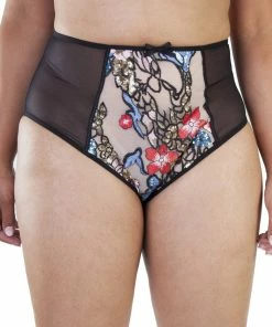 Playful Promises Curve Exclusive Celeste Sequined Embroidered HW Brief