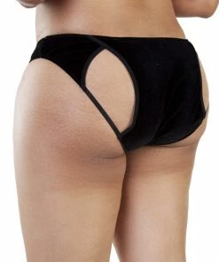 Playful Promises Curve Exclusive Erin Black Velvet Brief