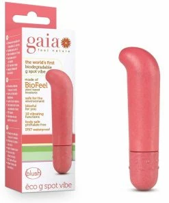 Gaia Intimate Play Eco Coral G Spot Vibrator 8 Gaia Intimate Play Eco Coral G Spot Vibrator