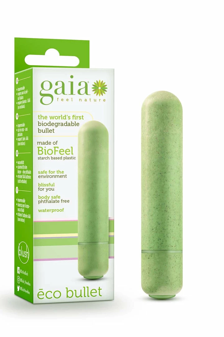 Gaia Eco Green Bullet Intimate Play 3 Gaia Eco Green Bullet Intimate Play