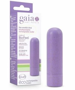 Gaia Eco Lilac Rechargeable Bullet Intimate Play