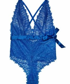 Hustler Bodies Margot Cobalt High Apex Plunge Body