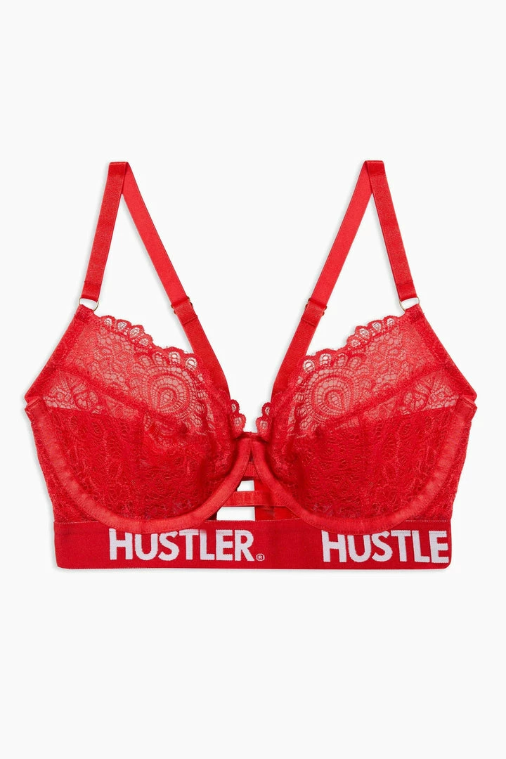 Hustler Branded Red Lace Curve Bra Outlet 7 Hustler Branded Red Lace Curve Bra Outlet