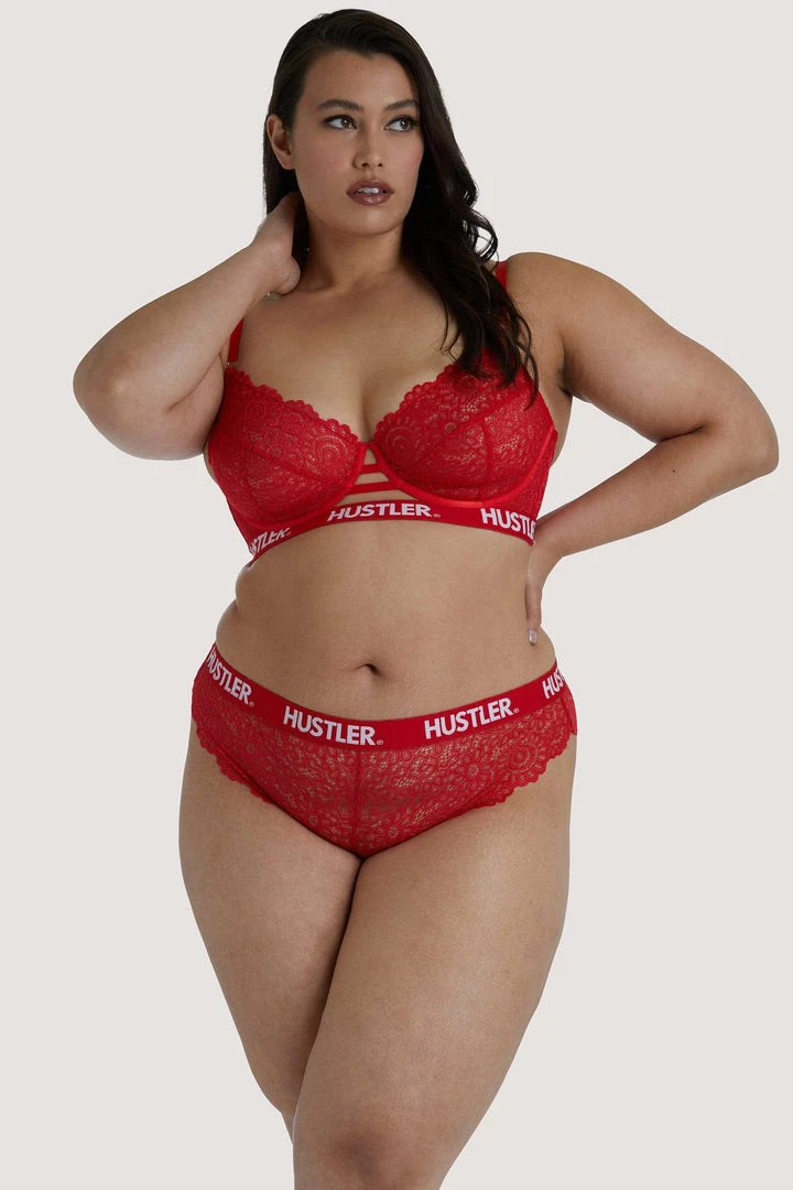 Hustler Branded Red Lace Curve Bra Outlet 5 Hustler Branded Red Lace Curve Bra Outlet