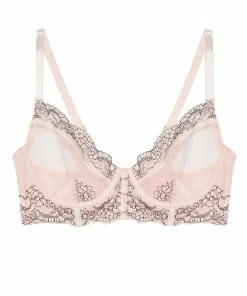 Hustler Bralette Jenny Graphic Lace Blush Bra 21 Hustler Bralette Jenny Graphic Lace Blush Bra