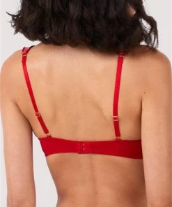 Hustler Maxine Red PVC Plunge Bra Erotic 14 Hustler Maxine Red PVC Plunge Bra Erotic