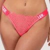 Hustler Knickers Branded Hot Pink Lace Thong 2 Hustler Knickers Branded Hot Pink Lace Thong