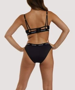 Hustler Branded Black Brief Outlet