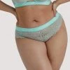 Hustler Branded Mint Curve Lace Brief Outlet 1 Hustler Branded Mint Curve Lace Brief Outlet