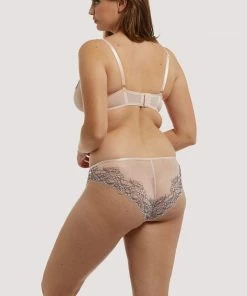 Hustler Jenny Graphic Lace Blush Brief
