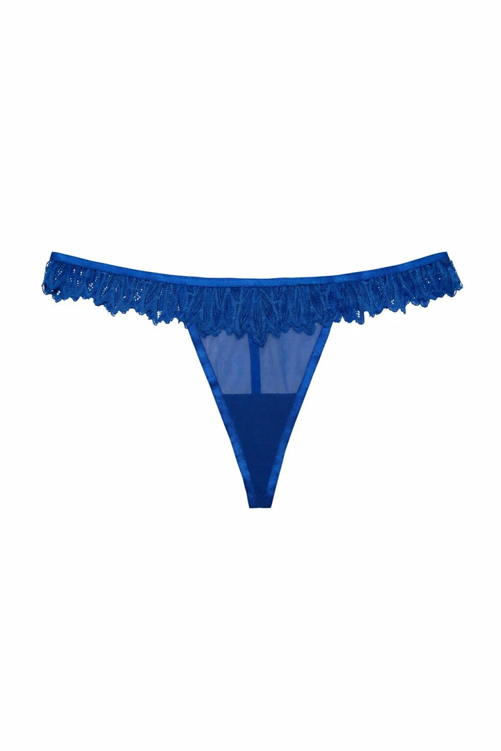 Hustler Margot Cobalt Lace And Mesh Hipster Brief Outlet 4 Hustler Margot Cobalt Lace And Mesh Hipster Brief Outlet