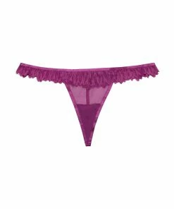 Hustler Margot Violet Lace And Mesh Hipster Brief Outlet