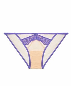 Hustler Mya Blue Lace Brief