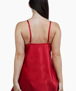 Hustler Brooke Red Applique Chemise Nightwear 15 Hustler Brooke Red Applique Chemise Nightwear