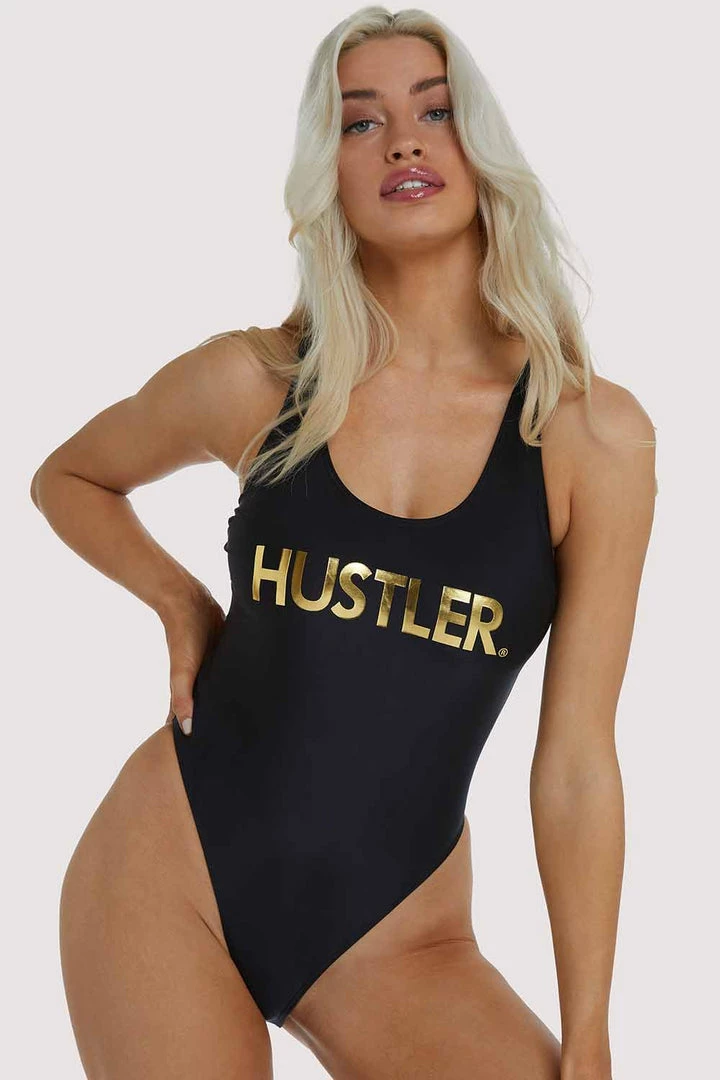 Hustler Black Swimsuit 3 Hustler Black Swimsuit
