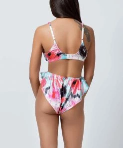 Kilo Brava Satin Jacquard Bralette Outlet