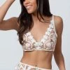 Kilo Brava White Embroidered Bralette