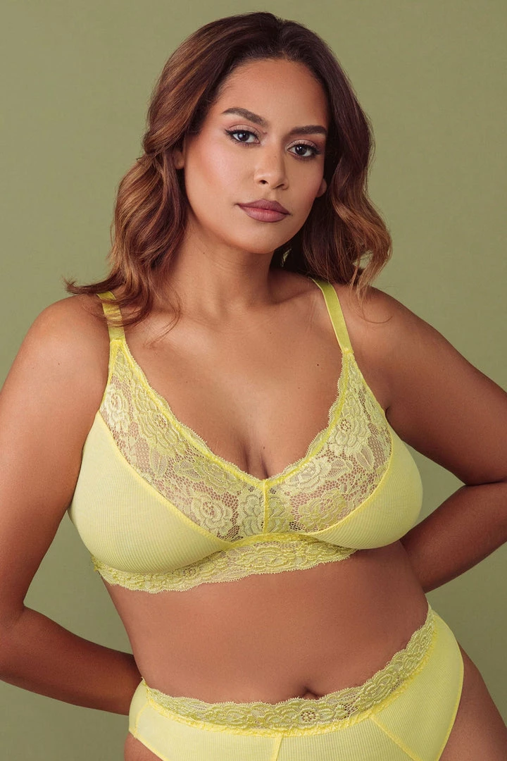 Kilo Brava Bras Lemonade V-Neck Bralette 4 Kilo Brava Bras Lemonade V-Neck Bralette
