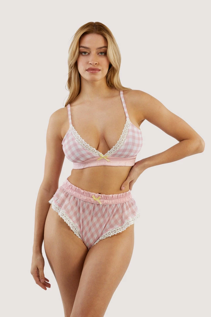 Kilo Brava Pink Gingham Shorts Knickers 7 Kilo Brava Pink Gingham Shorts Knickers