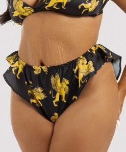 Kilo Brava Lioness Flutter Black Panty