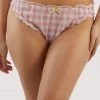 Kilo Brava Pink Gingham Scrunchie Brief Knickers 2 Kilo Brava Pink Gingham Scrunchie Brief Knickers