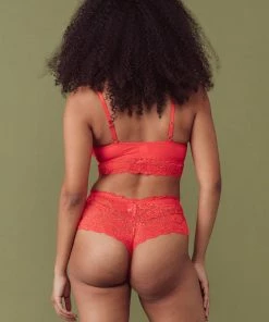 Kilo Brava Knickers Tigerlilly Orange High Waist Thong