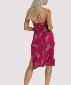 Kilo Brava Hot Pink Zebra Dress