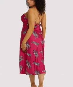 Kilo Brava Hot Pink Zebra Dress