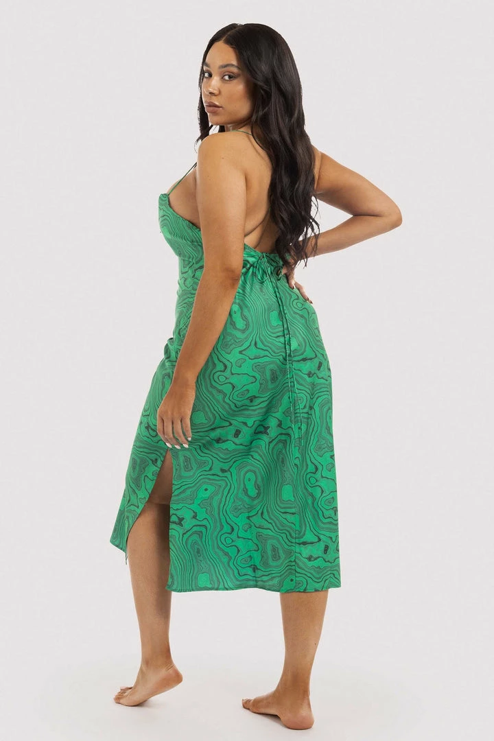 Kilo Brava Malachite Cowl Neck Slip 6 Kilo Brava Malachite Cowl Neck Slip