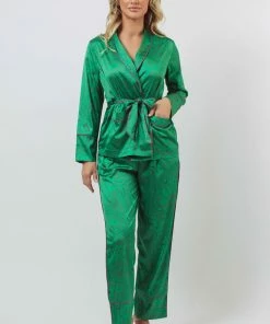Kilo Brava Malachite Wrap PJ Nightwear