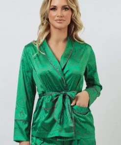 Kilo Brava Malachite Wrap PJ Nightwear