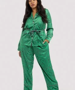 Kilo Brava Malachite Wrap PJ Nightwear