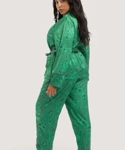 Kilo Brava Malachite Wrap PJ Nightwear