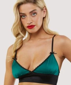 Kiss Me Deadly Diana Green Bralette