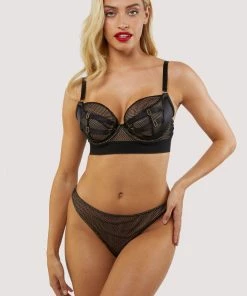 Kiss Me Deadly Knickers Vidal Black Fishnet Open Back Brief 8 Kiss Me Deadly Knickers Vidal Black Fishnet Open Back Brief