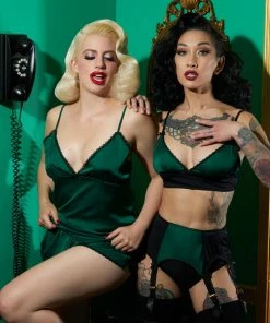 Kiss Me Deadly Nightwear Diana Green Camisole