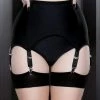 Kiss Me Deadly Retro Classics 6-Strap Suspender Belt Retro Bras