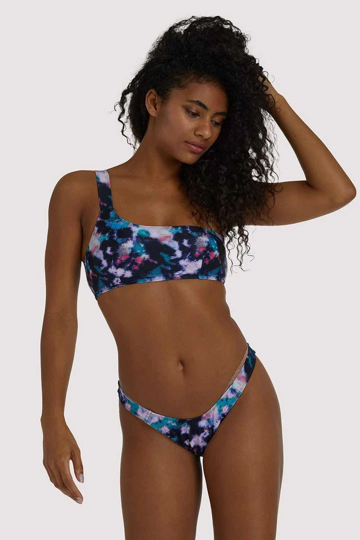 Luxe Palm High Leg Bikini Bottom 4 Luxe Palm High Leg Bikini Bottom
